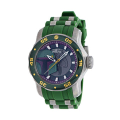 Invicta Men's Watch - Star Wars Boba Fett Stainless Steel and Rubber Strap | 39541