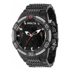 Invicta Men's Watch - Star Wars Darth Vader Chronograph Black Steel Bracelet | 41372