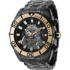 Invicta Men's Watch - Star Wars Darth Vader Chronograph Black Steel Bracelet | 43581