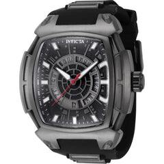 Invicta Men's Watch - Star Wars Death Star Date Display Rubber and Steel Strap | 41566