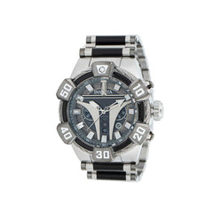 Invicta Men's Watch - Star Wars Mandalorian Chronograph Silver and Black Dial | 37370