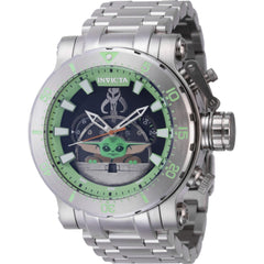 Invicta Men's Watch - Star Wars The Child Chronograph Silver Steel Bracelet | 40621