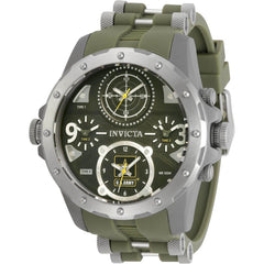 Invicta Men's Watch - U.S. Army Two Tone Green and Silver Tone Strap | 31966