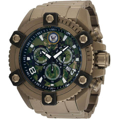 Invicta Men's Watch - U.S. Navy Chronograph Khaki Stainless Steel Bracelet | 34769