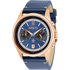 Invicta Men's Watch - Vintage Japanese Quartz Leather Strap Date Display | 33507