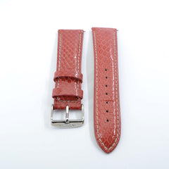 Invicta Unisex Red 24mm Copperhead Leather Band