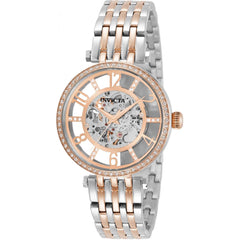 Invicta Women's Automatic Watch - Objet D Art Silver and RG Bracelet | 32296