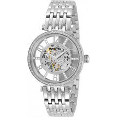 Invicta Women's Automatic Watch - Objet D Art Silver Tone Bracelet | 32294