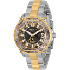 Invicta Women's Automatic Watch - U.S. Army Black and Camouflage Dial Bracelet | 31856