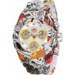 Invicta Women's Chrono Watch - Bolt Silver Tone Dial Aqua Plating Bracelet | 30221