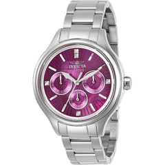Invicta Women's Diamond Watch - Angel Pink Mother of Pearl Dial Bracelet | 30957