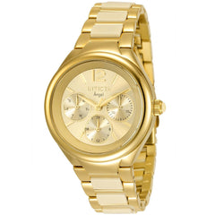 Invicta Women's Japanese Quartz Watch - Angel Pink and Yellow Gold Bracelet | 35835