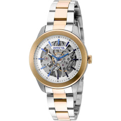 Invicta Women's Mechanical Watch - Vintage TT Silver and Rose Gold Bracelet | 32310