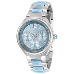Invicta Women's Quartz Watch - Angel Analog Dial Silver and Blue Bracelet | 32078