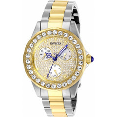 Invicta Women's Quartz Watch - Angel Crystal Pave MOP Dial Two Tone Bracelet | 28458