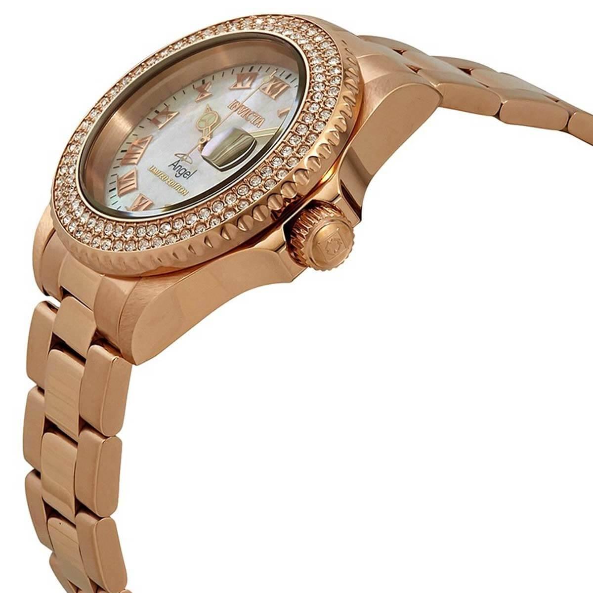 Invicta Women’s Rose Gold Square Crystal-Accent Bracelet Watch Invicta Women main image 2