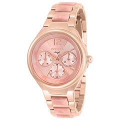 Invicta Women's Quartz Watch - Angel Pink and Rose Gold Dial Bracelet | 32080