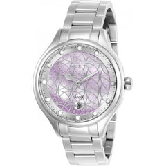 Invicta Women's Quartz Watch - Angel Pink Silver Stainless Steel Bracelet | 27767