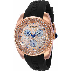 Invicta Women's Quartz Watch - Angel Rose Gold Tone Dial Bracelet Crystal | 37412