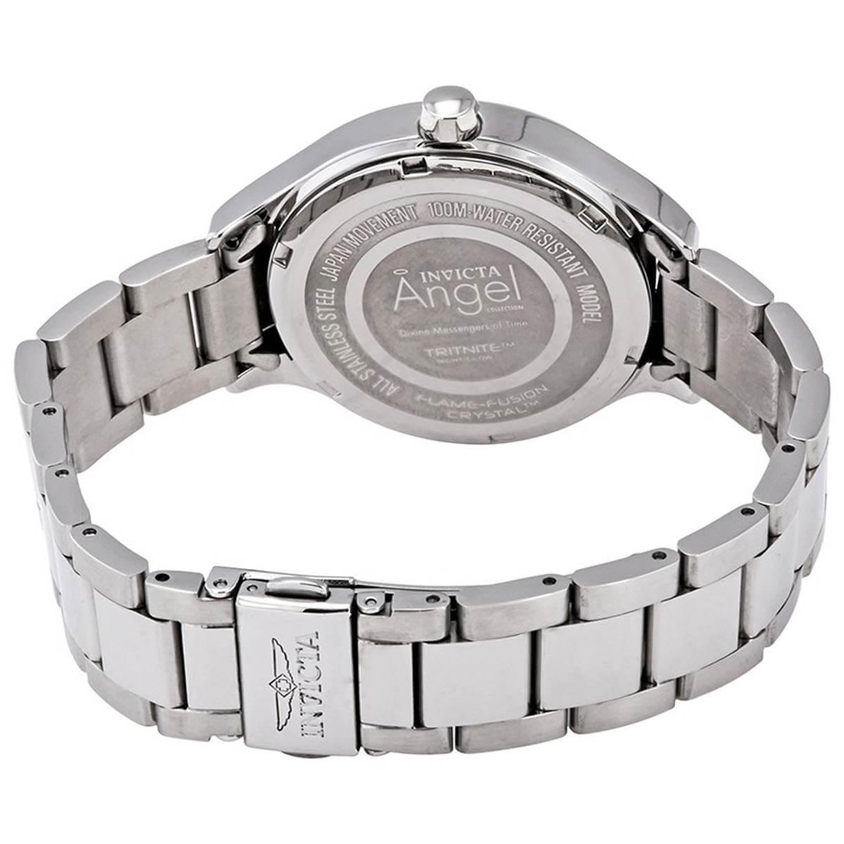 27437 Invicta Angel Vervestone Silver Dial Bracelet Womens Watch 38mm Invicta Women main image 3