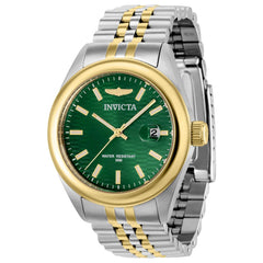Invicta Women's Quartz Watch - Aviator Green Dial Two Tone Bracelet | 38431