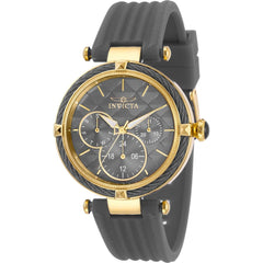 Invicta Women's Quartz Watch - Bolt Gunmetal Dial Grey Polyurethane Strap | 28967