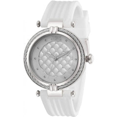 Invicta Women's Quartz Watch - Bolt MOP Dial White Rubber Strap | 28941