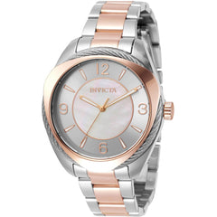 Invicta Women's Quartz Watch - Bolt Rose Gold and Silver Tone Steel Bracelet | 31219