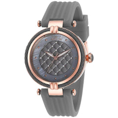 Invicta Women's Quartz Watch - Bolt Rose Gold Case Grey Rubber Strap | 28947