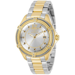 Invicta Women's Quartz Watch - Bolt Two Tone Yellow Gold Plated SS Bracelet | 30882