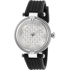 Invicta Women's Quartz Watch - Bolt White Dial Black Rubber Strap | 31030