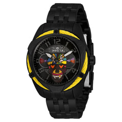 Invicta Women's Quartz Watch - Britto Chronograph Black Steel Bracelet | 33522