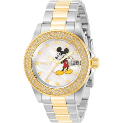 Invicta Women's Quartz Watch - Disney Mickey Mouse MOP Dial Two Tone Bracelet | 32483