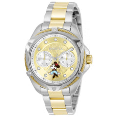 Invicta Women's Quartz Watch - Disney Minnie Mouse Two Tone Steel Bracelet | 32436