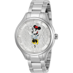 Invicta Women's Quartz Watch - Disney Minnie Mouse White MOP Dial Bracelet | 30686