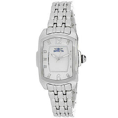 Invicta Women's Quartz Watch - Lupah Mother of Pearl Dial Silver Bracelet | 39768