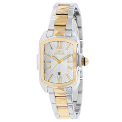 Invicta Women's Quartz Watch - Lupah Silver Tone Dial Two Tone Steel Bracelet | 39794
