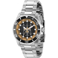 Invicta Women's Quartz Watch - NFL New Orleans Saints Black and Brown Dial | 36940