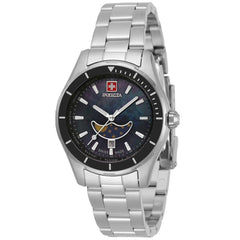 Invicta Women's Quartz Watch - Pro Diver Moon Phase Black MOP Dial Bracelet | 33468