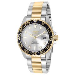 Invicta Women's Quartz Watch - Pro Diver Silver Tone Dial Two Tone Bracelet | 36540