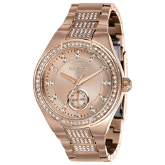 Invicta Women's Quartz Watch - Specialty Rose Gold Tone Dial Bracelet | 38633