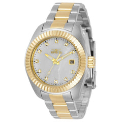 Invicta Women's Quartz Watch - Specialty White Dial Two Tone Bracelet | 34444