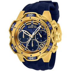 Invicta Women's Quartz Watch - Venom Chronograph Blue Silicone Rubber Strap | 33643