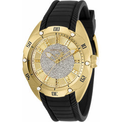 Invicta Women's Quartz Watch - Venom Gold and Silver Dial Silicone Strap | 28430