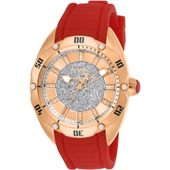 Invicta Women's Quartz Watch - Venom Rose Gold and Silver Dial Rubber Strap | 26150
