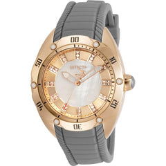 Invicta Women's Quartz Watch - Venom White MOP Dial Grey Rubber Strap | 30973