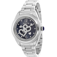 Invicta Women's Watch - Angel Black Mother of Pearl with Double Heart Dial | 37119