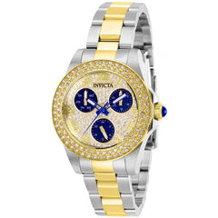 Invicta Women's Watch - Angel Crystal Pave and Blue Dial Two Tone Bracelet | 28476