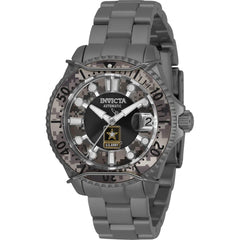 Invicta Women's Watch - Army Black and Camouflage Dial Gunmetal Bracelet | 31858