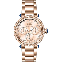 Invicta Women's Watch - Bolt Date Display Quartz Rose Gold Dial Steel Bracelet | 43885